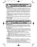 Preview for 36 page of Panasonic NNSN968B Operating Instructions Manual