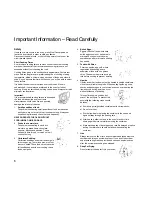 Preview for 7 page of Panasonic NNT523 Cookery Book & Operating Instructions