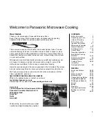 Preview for 2 page of Panasonic NNT573 Cookery Book & Operating Instructions