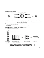 Preview for 16 page of Panasonic NNT573 Cookery Book & Operating Instructions