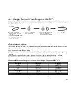 Preview for 22 page of Panasonic NNT573 Cookery Book & Operating Instructions