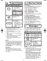 Preview for 14 page of Panasonic NNT644 - MICROWAVE -1.2 CU.FT Operating Instructions Manual