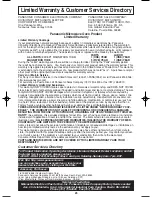 Preview for 27 page of Panasonic NNT644 - MICROWAVE -1.2 CU.FT Operating Instructions Manual