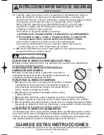 Preview for 34 page of Panasonic NNT644 - MICROWAVE -1.2 CU.FT Operating Instructions Manual