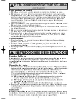 Preview for 35 page of Panasonic NNT644 - MICROWAVE -1.2 CU.FT Operating Instructions Manual