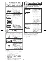 Preview for 42 page of Panasonic NNT644 - MICROWAVE -1.2 CU.FT Operating Instructions Manual