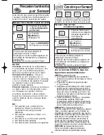 Preview for 47 page of Panasonic NNT644 - MICROWAVE -1.2 CU.FT Operating Instructions Manual