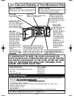 Предварительный просмотр 26 страницы Panasonic NNT675 - MICROWAVE - 1.2CUFT Operating Instructions Manual