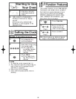 Preview for 12 page of Panasonic NNT694 - MICROWAVE - 1.2 CU.FT Operating Instructions Manual