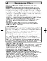 Preview for 37 page of Panasonic NNT694 - MICROWAVE - 1.2 CU.FT Operating Instructions Manual