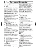 Preview for 50 page of Panasonic NNT694 - MICROWAVE - 1.2 CU.FT Operating Instructions Manual