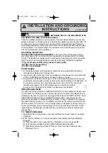 Предварительный просмотр 6 страницы Panasonic NNT774SF - MICROWAVE -1.6 CUFT Operating Instructions Manual