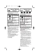 Предварительный просмотр 18 страницы Panasonic NNT774SF - MICROWAVE -1.6 CUFT Operating Instructions Manual