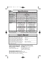 Предварительный просмотр 30 страницы Panasonic NNT774SF - MICROWAVE -1.6 CUFT Operating Instructions Manual