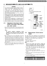 Preview for 7 page of Panasonic NNT774SF - MICROWAVE -1.6 CUFT Service Manual