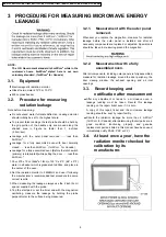 Preview for 8 page of Panasonic NNT774SF - MICROWAVE -1.6 CUFT Service Manual