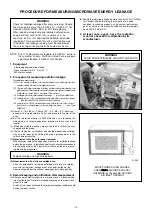 Preview for 48 page of Panasonic NNT774SF - MICROWAVE -1.6 CUFT Service Manual