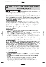 Предварительный просмотр 6 страницы Panasonic NNT965 - MICROWAVE Operating Instructions Manual