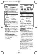 Предварительный просмотр 18 страницы Panasonic NNT965 - MICROWAVE Operating Instructions Manual