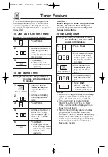 Предварительный просмотр 21 страницы Panasonic NNT965 - MICROWAVE Operating Instructions Manual