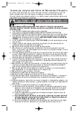 Предварительный просмотр 33 страницы Panasonic NNT965 - MICROWAVE Operating Instructions Manual