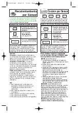 Предварительный просмотр 48 страницы Panasonic NNT965 - MICROWAVE Operating Instructions Manual