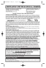 Предварительный просмотр 58 страницы Panasonic NNT965 - MICROWAVE Operating Instructions Manual