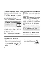 Preview for 3 page of Panasonic NNV453 Cookery Book & Operating Instructions