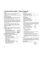 Preview for 7 page of Panasonic NNV453 Cookery Book & Operating Instructions