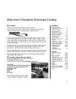 Preview for 3 page of Panasonic NNV673 Cookery Book & Operating Instructions