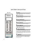 Preview for 16 page of Panasonic NNV673 Cookery Book & Operating Instructions