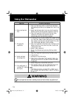 Preview for 10 page of Panasonic NP-6F1MLQ Operating And Installation Instructions