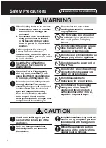 Preview for 4 page of Panasonic NP-6F2MUQNZ Operating And Installation Instructions