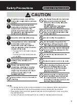 Preview for 5 page of Panasonic NP-6F2MUQNZ Operating And Installation Instructions