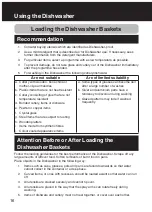 Preview for 16 page of Panasonic NP-6F2MUQNZ Operating And Installation Instructions