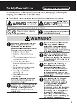 Preview for 3 page of Panasonic NP-6R2MUQNZ Operating And Installation Instructions