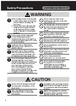 Preview for 4 page of Panasonic NP-6R2MUQNZ Operating And Installation Instructions