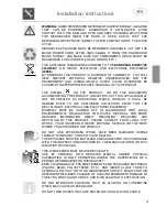 Preview for 5 page of Panasonic NP-B6M1 Operating Instructions & Installation Instructions