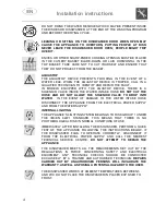 Preview for 6 page of Panasonic NP-B6M1 Operating Instructions & Installation Instructions