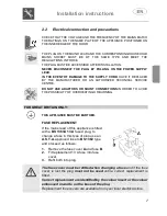 Preview for 9 page of Panasonic NP-B6M1 Operating Instructions & Installation Instructions