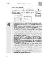 Preview for 22 page of Panasonic NP-B6M1 Operating Instructions & Installation Instructions