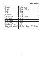 Preview for 5 page of Panasonic NP-B6V2FTNZ Operating Instructions & Installation Instructions