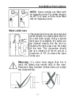 Preview for 13 page of Panasonic NP-B6V2FTNZ Operating Instructions & Installation Instructions