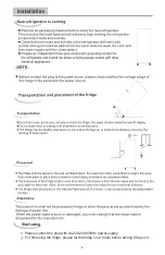 Предварительный просмотр 6 страницы Panasonic NR-A191SSX1 Operating Instructions Manual