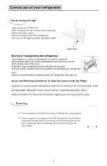 Предварительный просмотр 8 страницы Panasonic NR-A191SSX1 Operating Instructions Manual