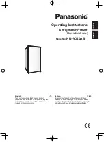 Panasonic NR-AD20AB1 Operating Instructions Manual preview