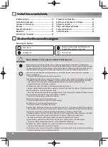 Preview for 16 page of Panasonic NR-AD20AB1 Operating Instructions Manual