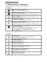 Preview for 2 page of Panasonic NR-AH181MK1N Service Manual