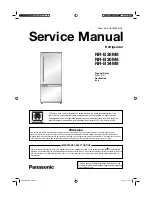 Preview for 1 page of Panasonic NR-B26M8 Service Manual