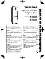 Panasonic NR-B29SG2 Operating Instructions Manual preview